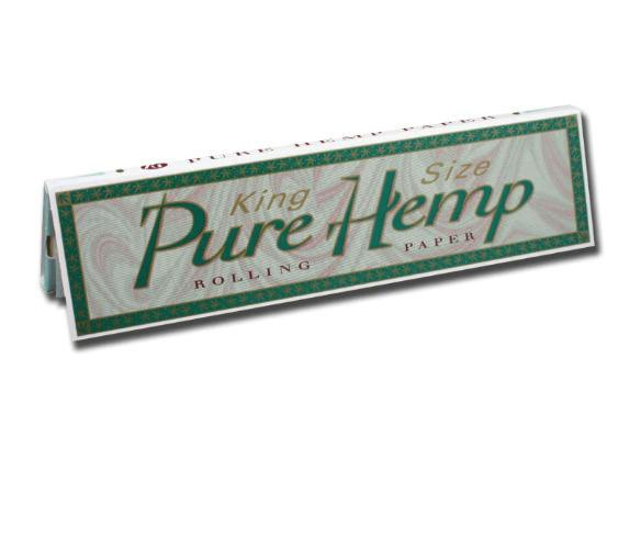 Pure Hemp Classic King Size Rolling Papers 33 Leaves