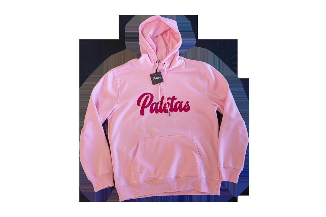 Paletas Pink/Pink Lettering Pullover Hoodie (3XL)