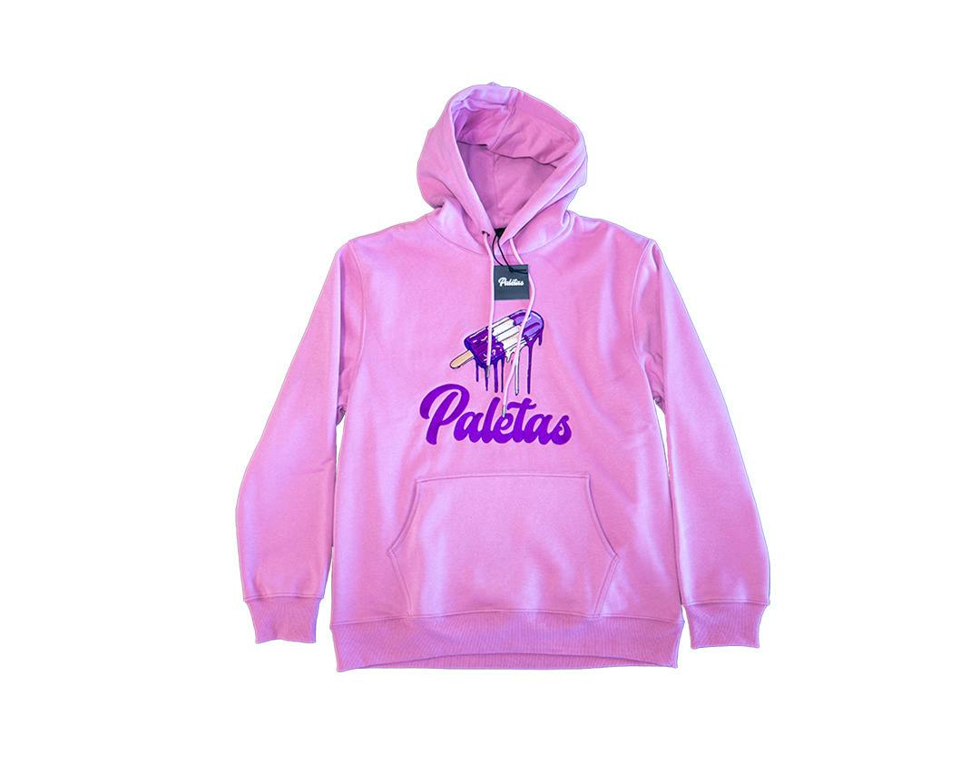 Paletas Purple/Purple Logo Pullover Hoodie (Medium)