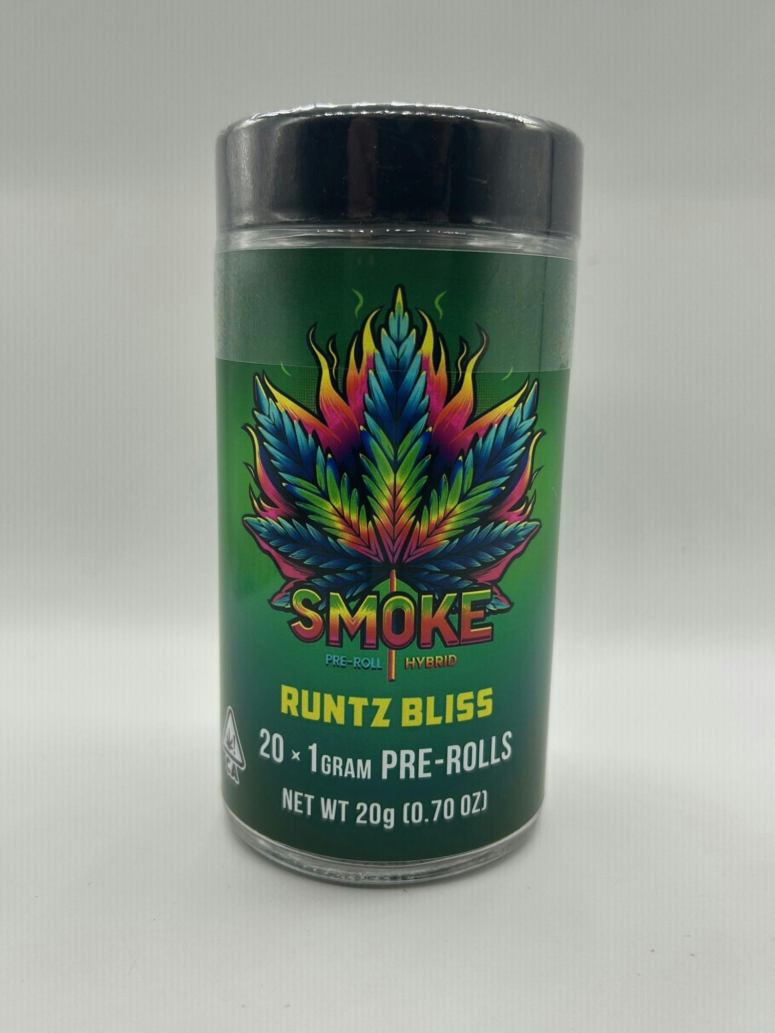 Smoke Runtz Bliss Hybrid Preroll 20pk 20g