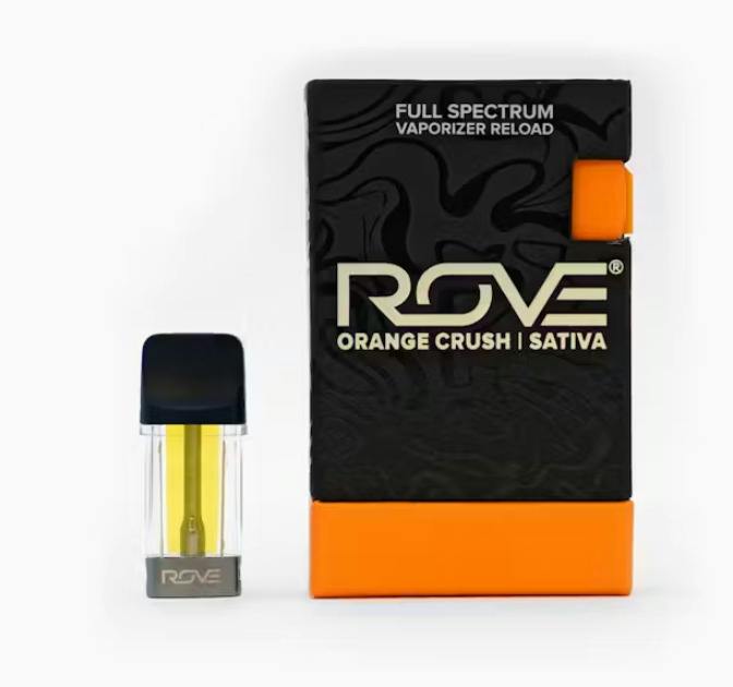 Rove Orange Crush Sativa Live Resin Diamonds Pod 1g