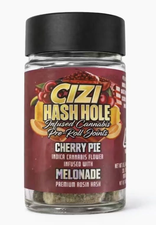 Cizi: CIZI Cherry Pie x Melonade Indica Hash Hole 4pk 2g