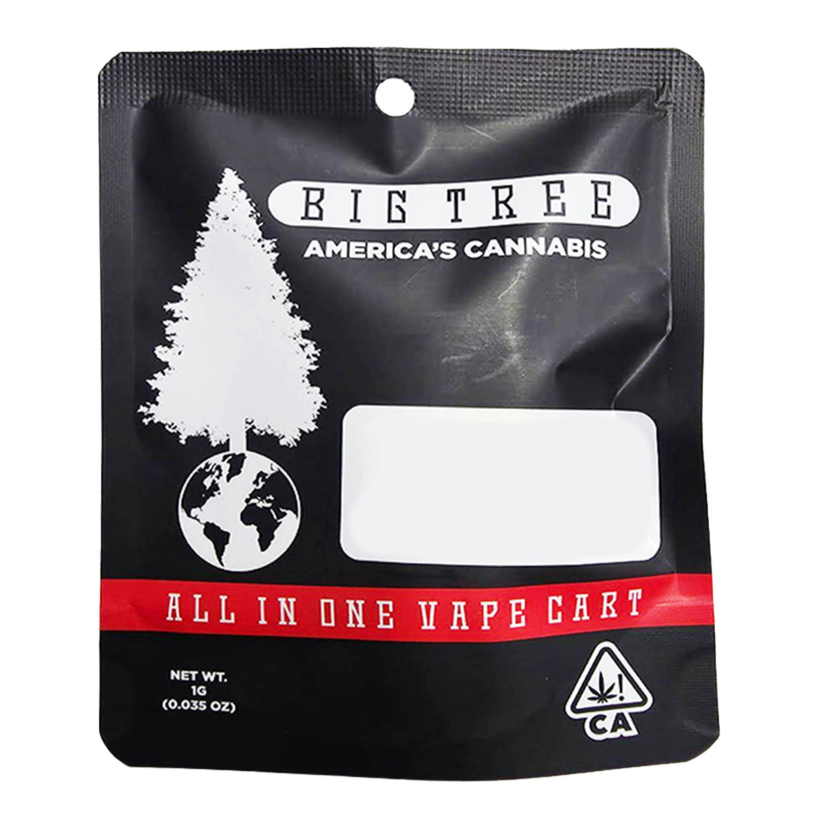Big Tree Space Gas Indica Cured Resin AIO 1g