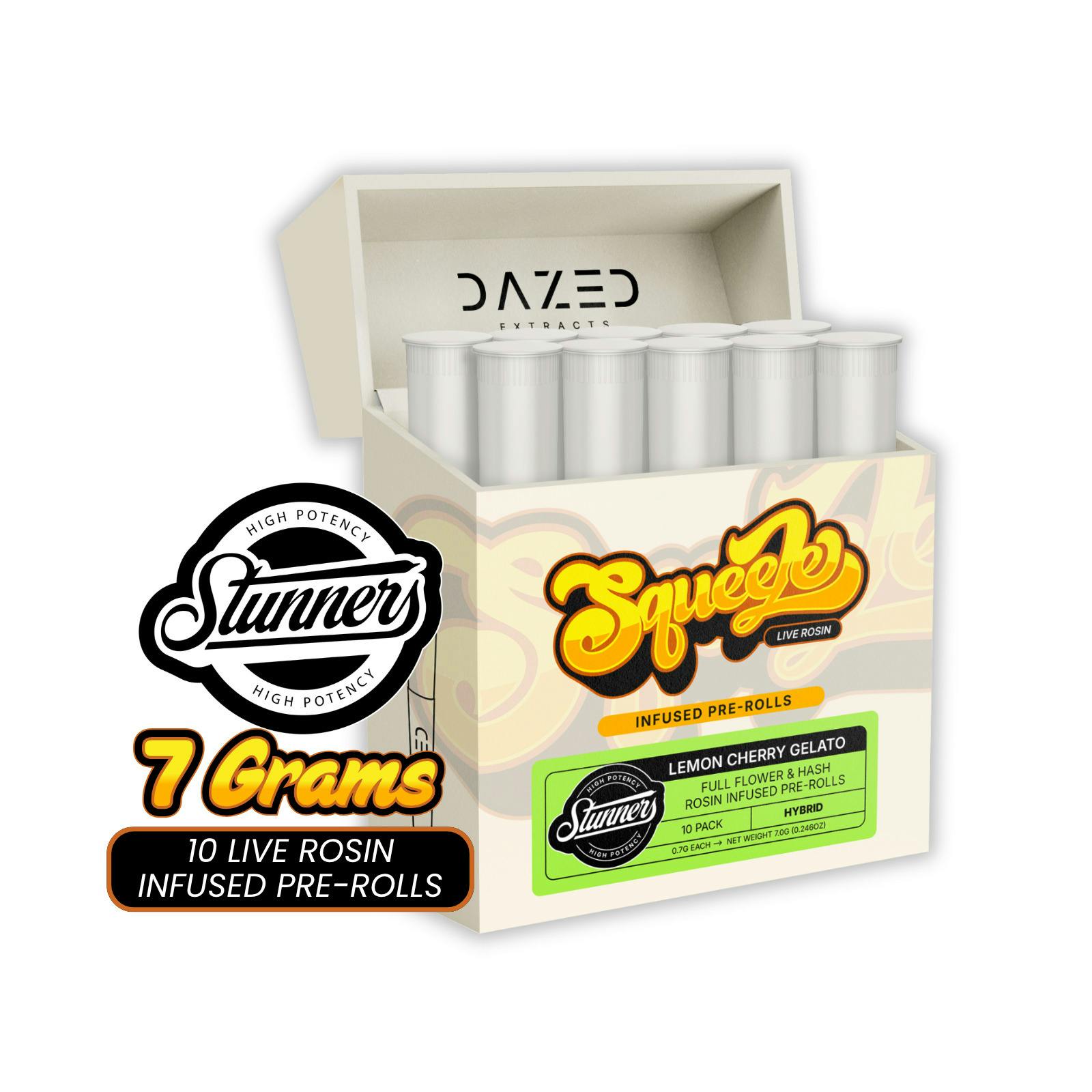 Lemon Cherry Gelato 10pk Infused Pre-Rolls