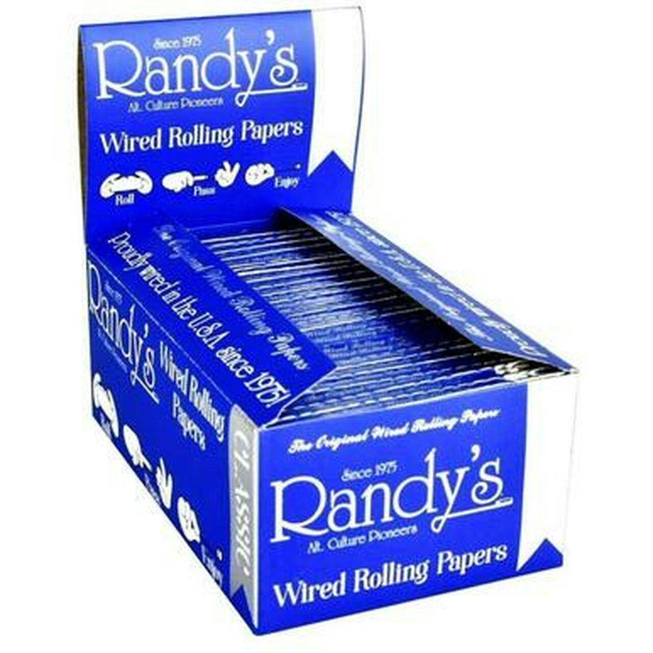 Randy's Blue 1 1/4 Rolling Papers