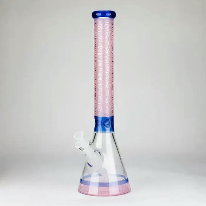 WENEED | 18" Harmony Engrave Beaker - Pink