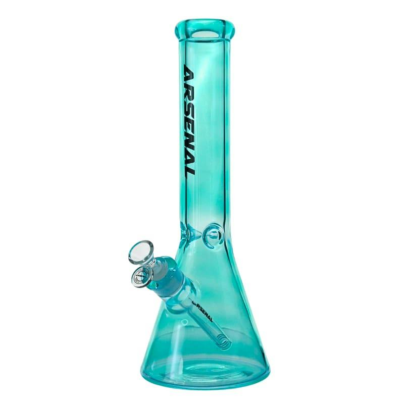 14" 7mm Arsenal Classic Coloured Beaker - Teal