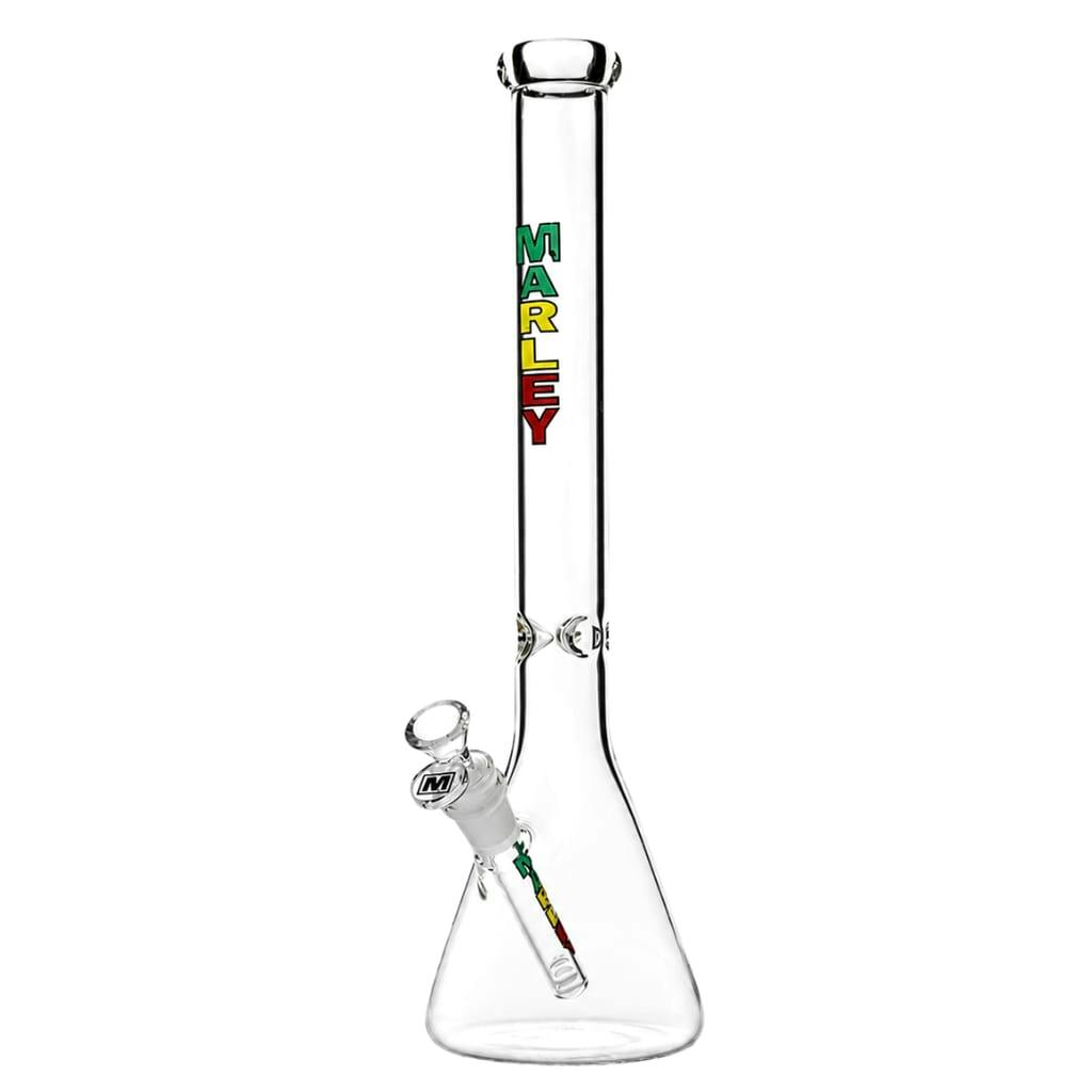16" 5mm Marley Coloured Logo Beaker