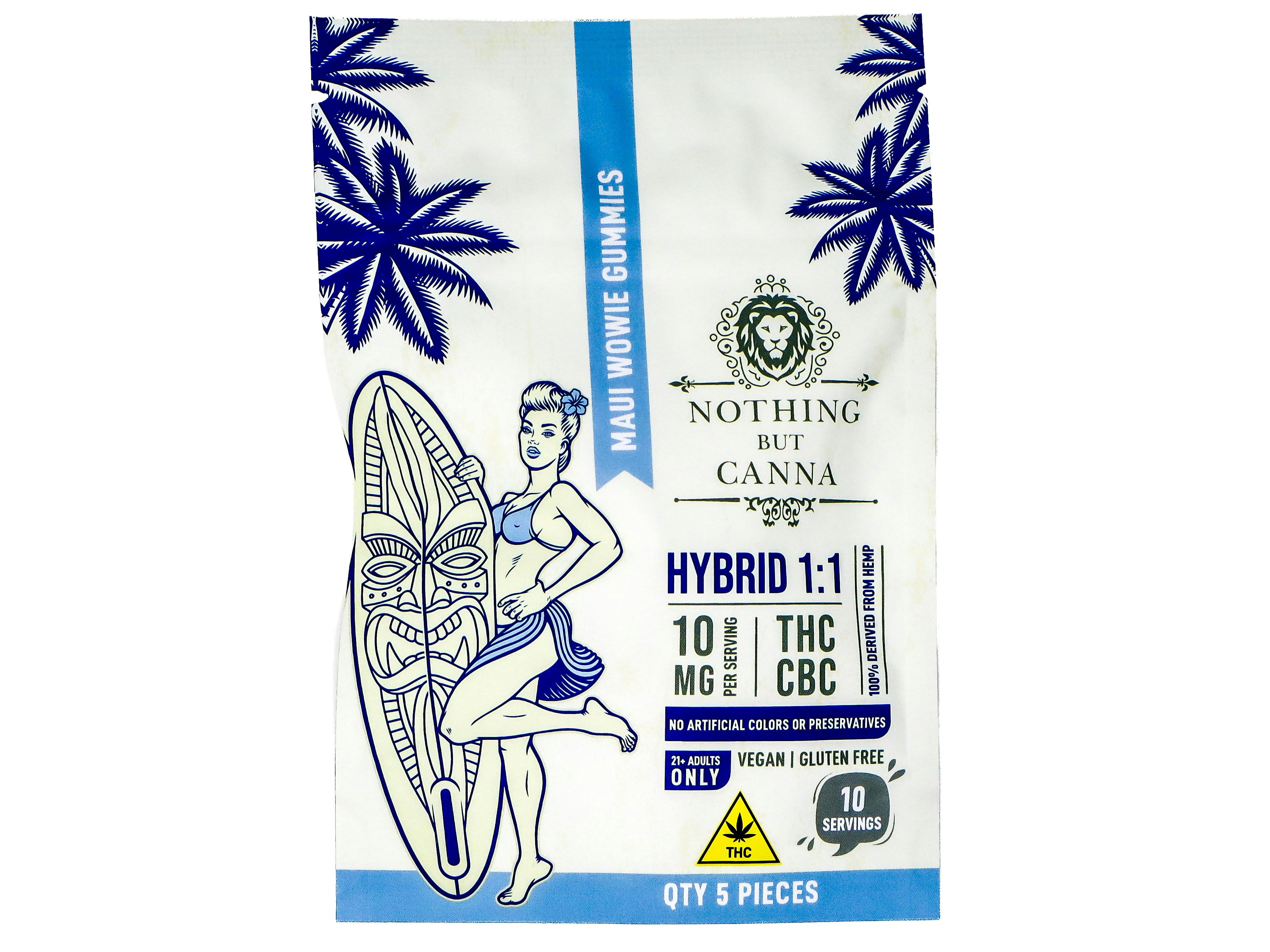NBH Maui Wowie Gummies 50mg THC