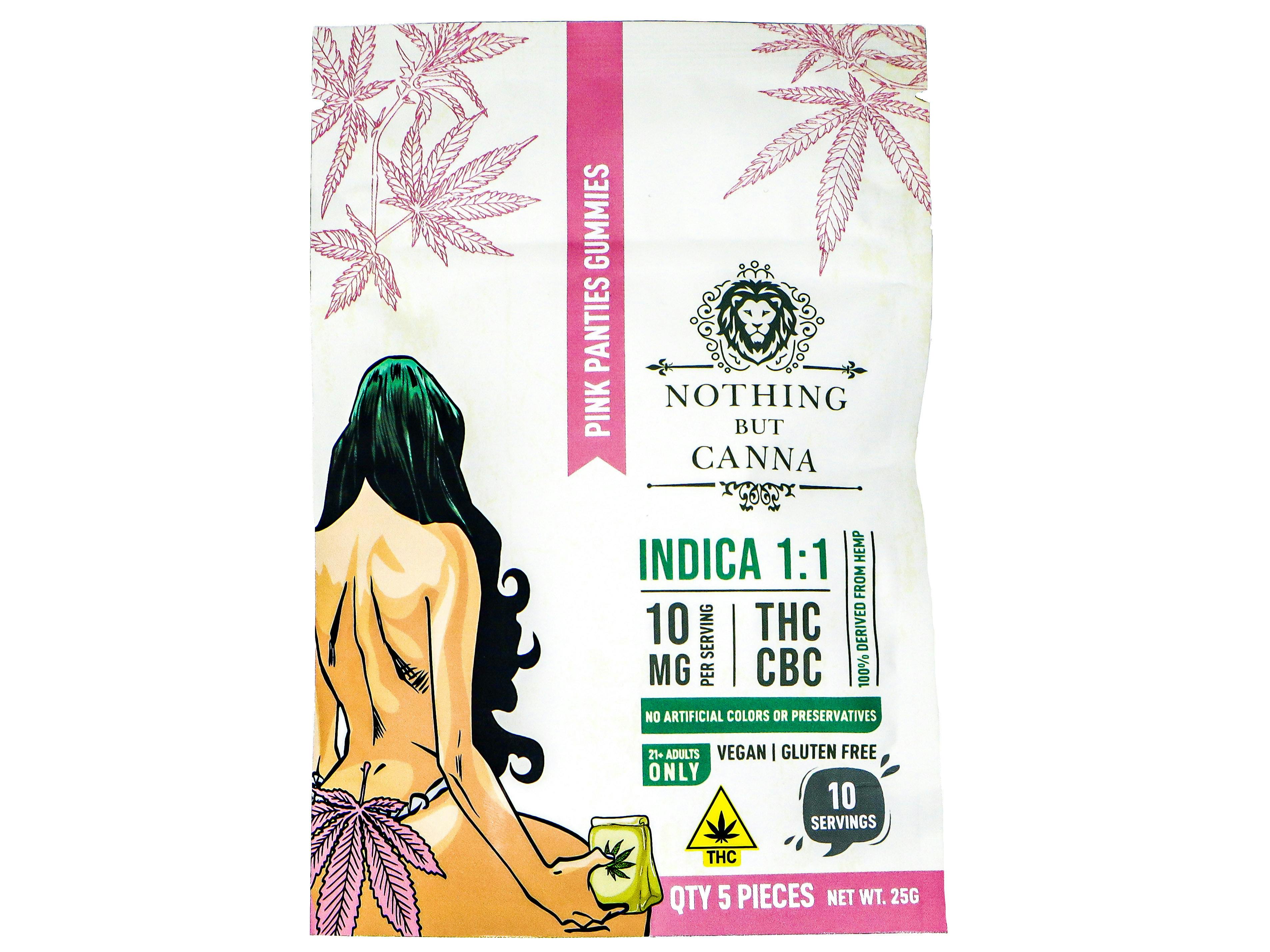 NBH Pink Panties Gummies 50mg THC