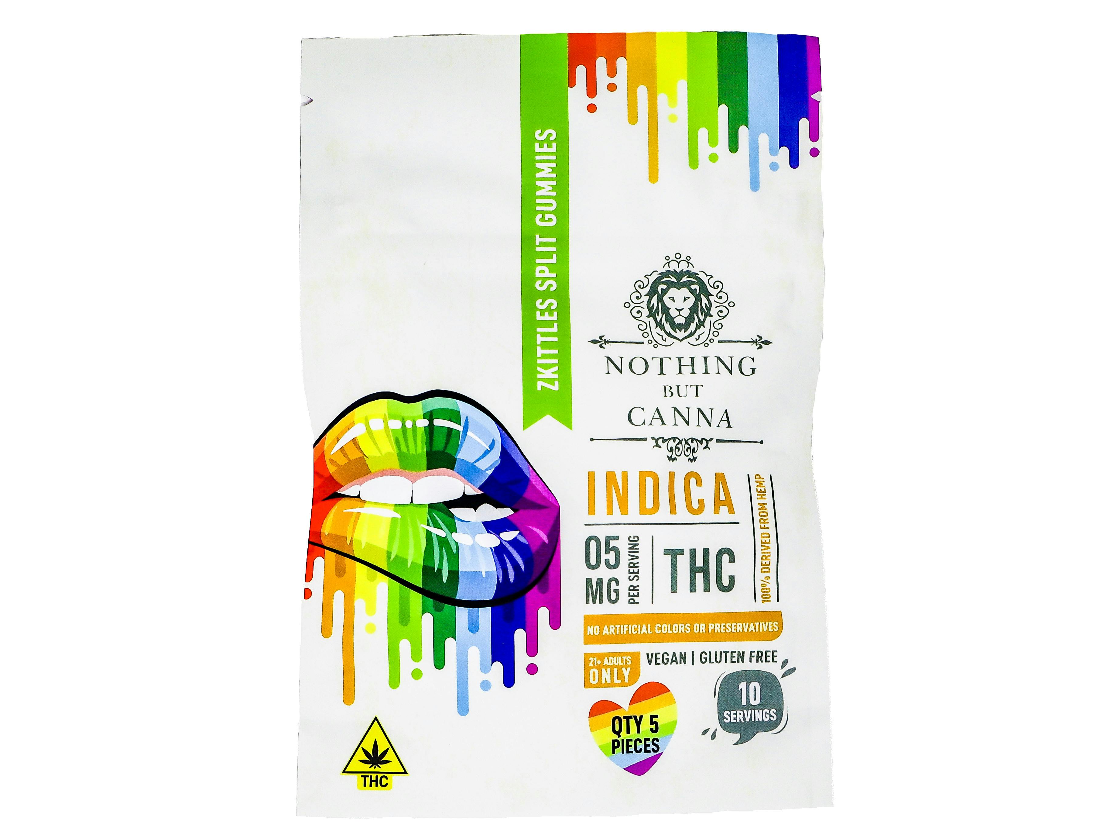 NBH Zkittles Gummies 50mg THC