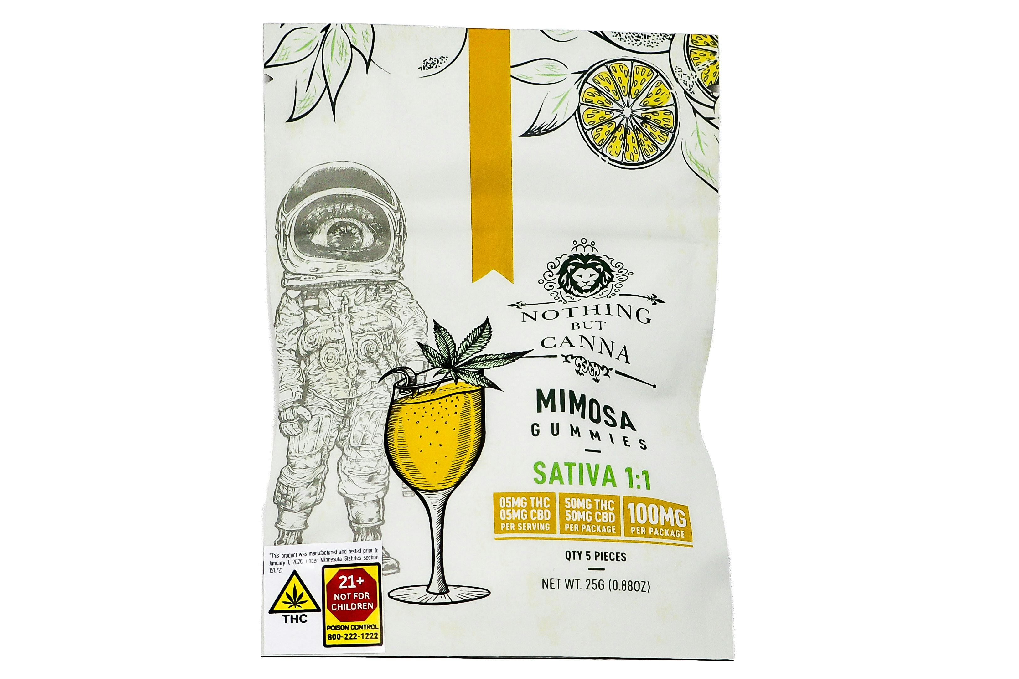 NBH Mimosa Gummies 50mg THC