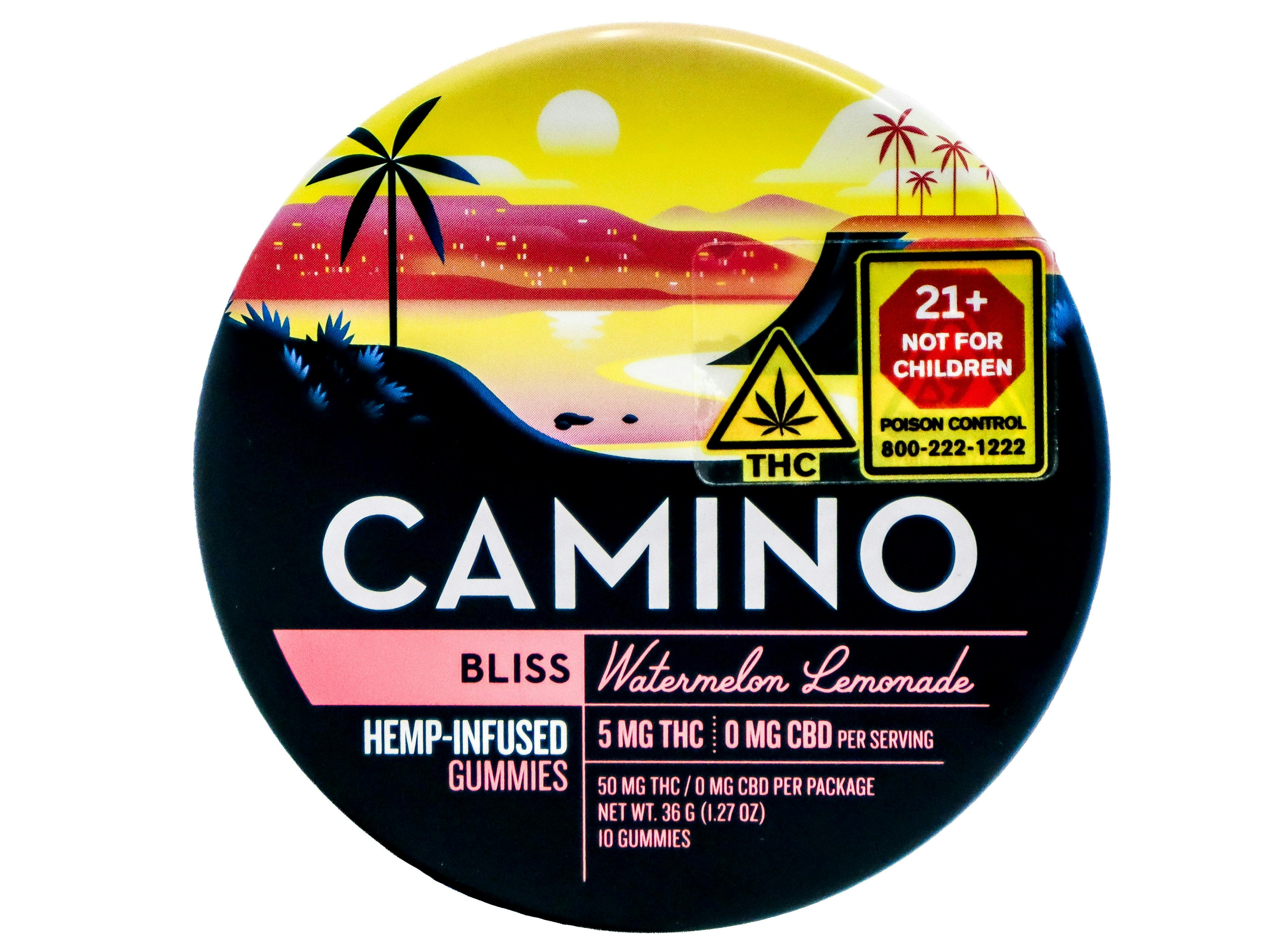 HOH Bliss Watermelon Lemonade Gummies 50mg THC 8614865580