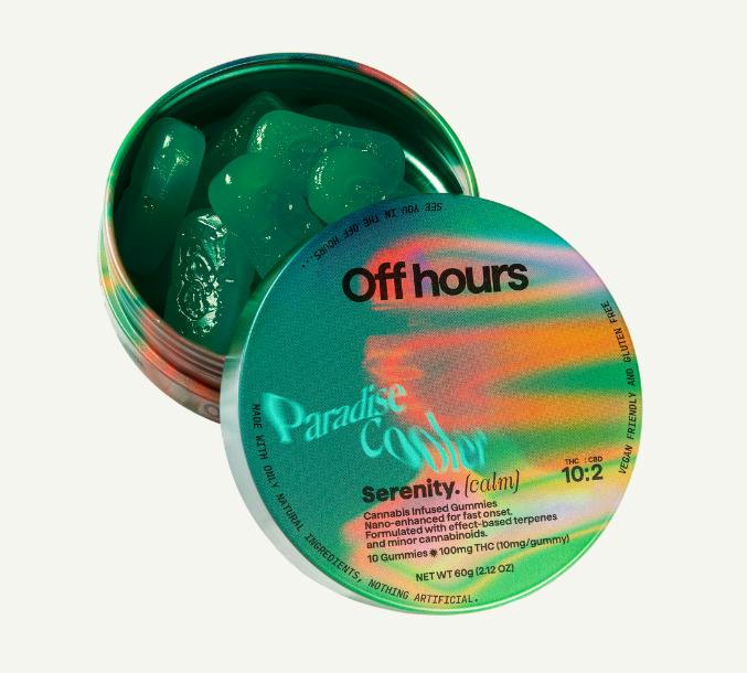 Paradise Cooler "Serenity" 10:2 | 100mg 10pk Gummies