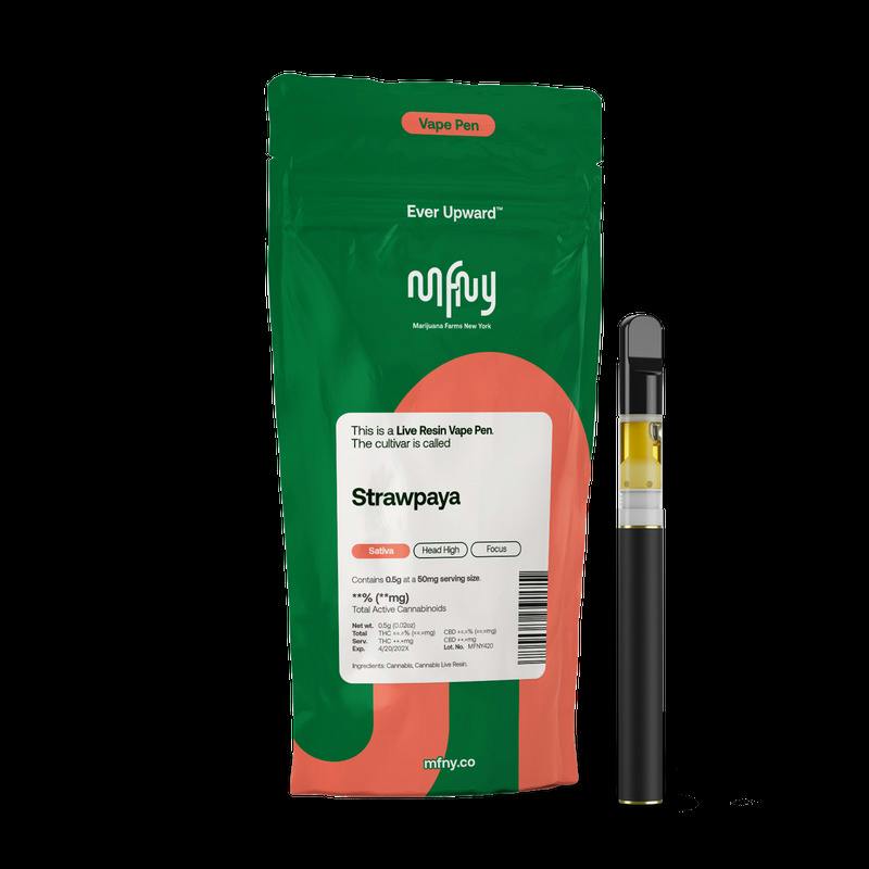 StrawPaya | Live Resin Disposable cannabis product