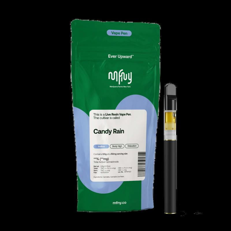 Candy Rain | Live Resin Disposable cannabis product
