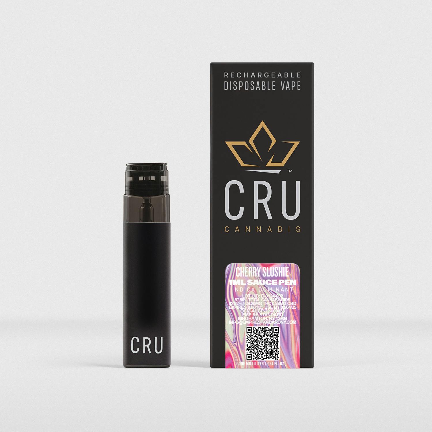 Cherry Slushie | Live Resin Disposable cannabis product