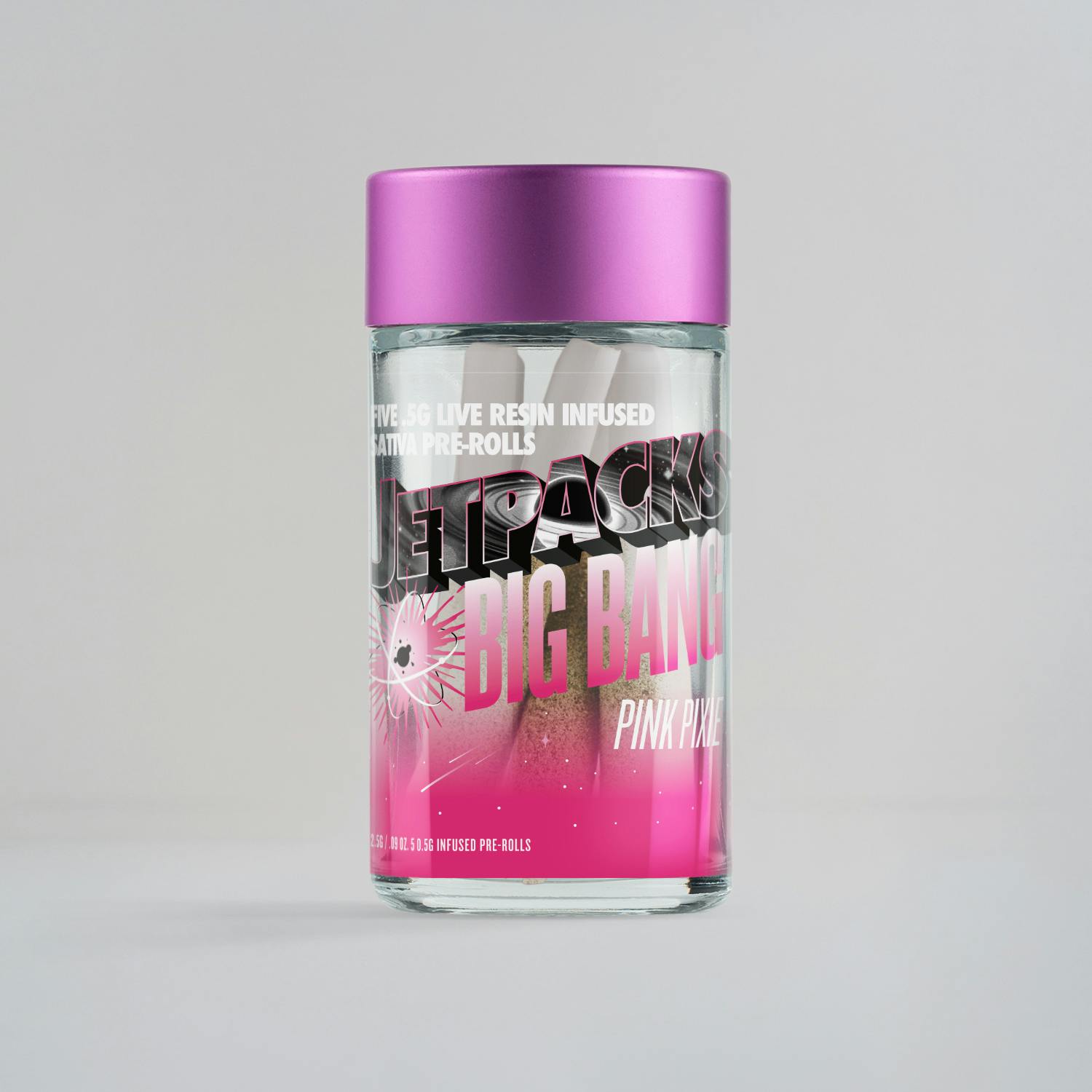 Pink Pixie | 0.5g 5pk Infused Prerolls