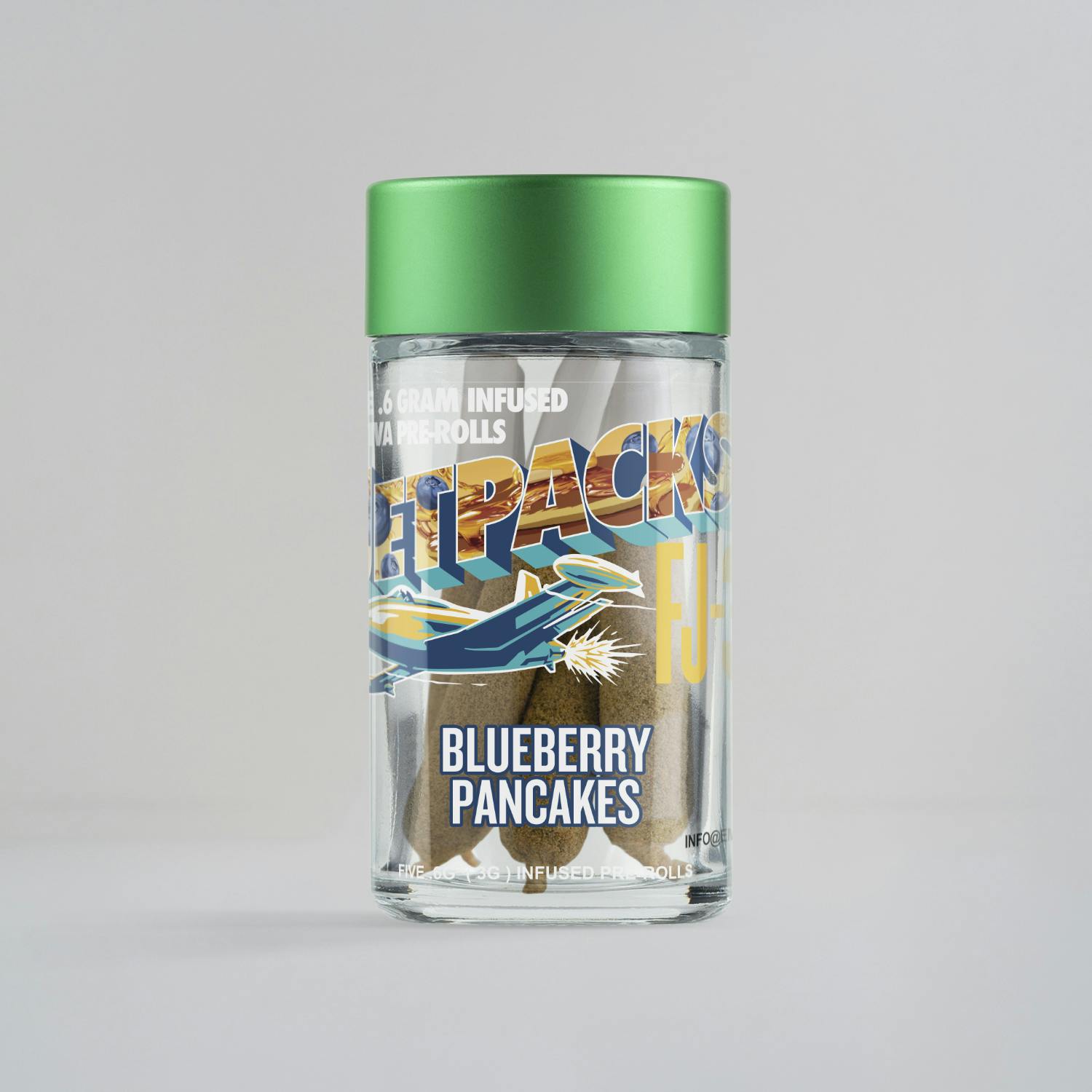 Blueberry Pancakes | 0.6g 5pk Infused Prerolls