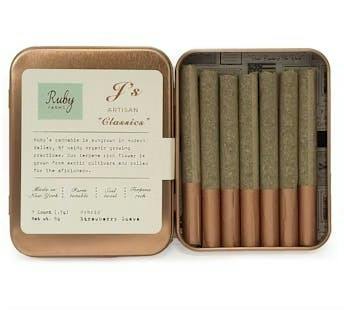Strawberry Fields | 0.5g 7pk Prerolls cannabis product