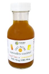Iced Tea + Lemonade 100mg THC & CBD | Verdes Foundation