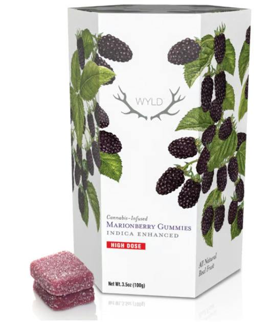 Marionberry Gummies Indica | 1000mg | Wyld