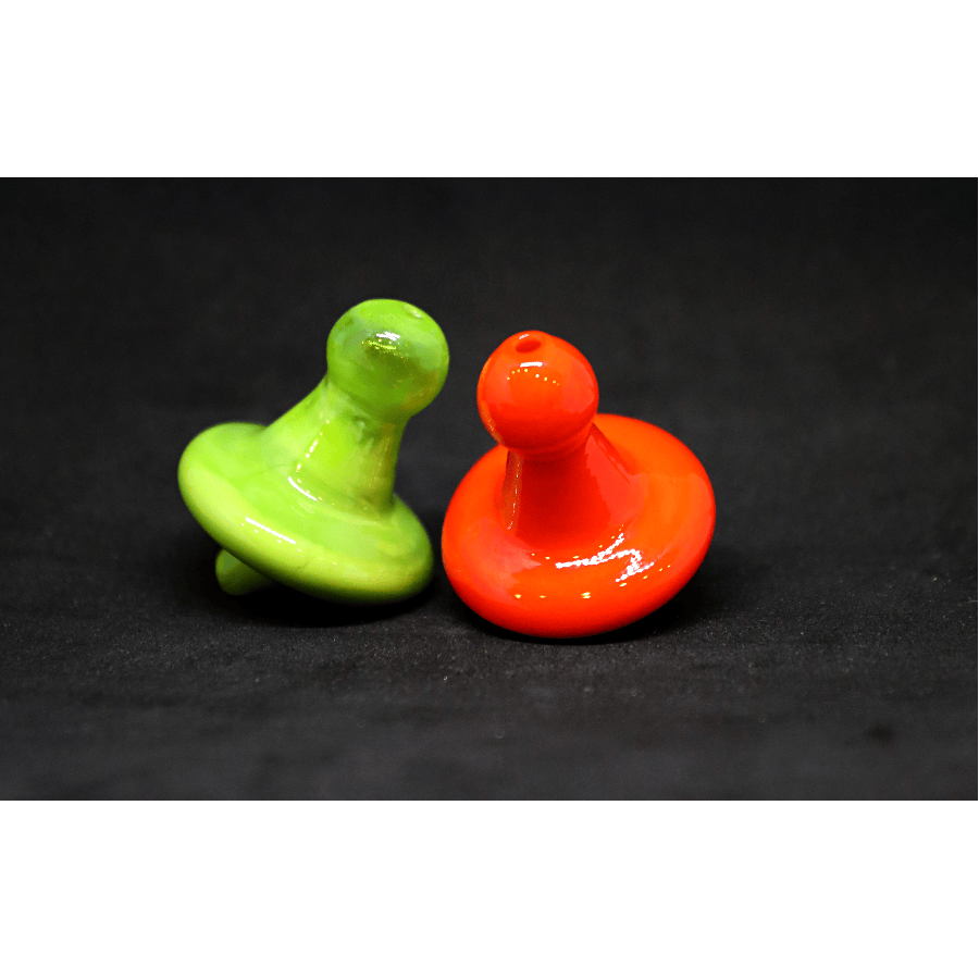 Dab Bangers & Accessories - - Carb Cap Colored Glass Directional $10
