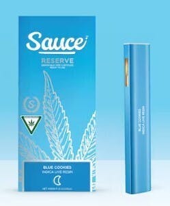 Blue Cookies | Disposable | 1g | Live Resin | Sauce Reserve cannabis product