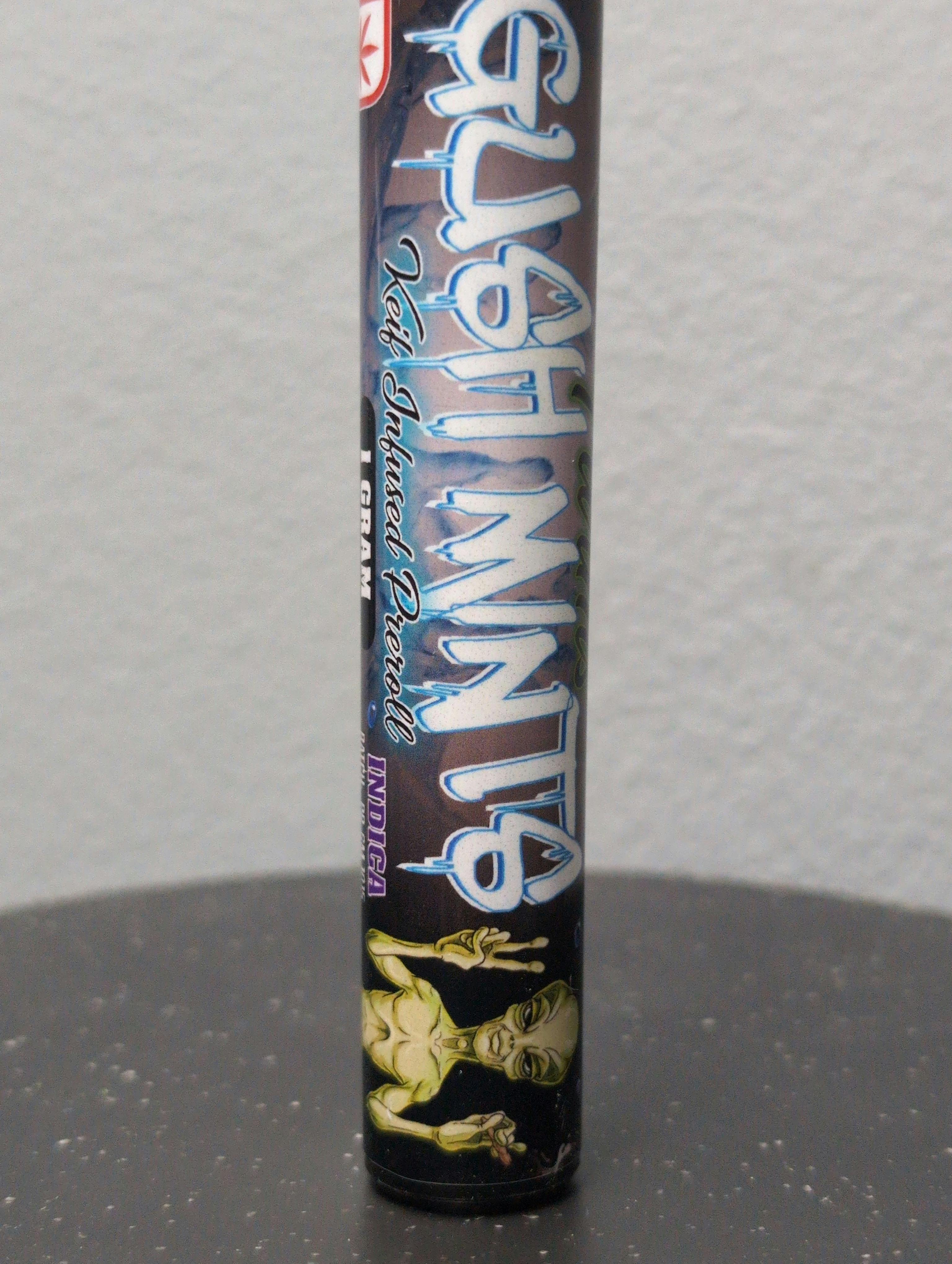 UFO 1g Preroll Gush Mintz ($3 or 10 for $20)
