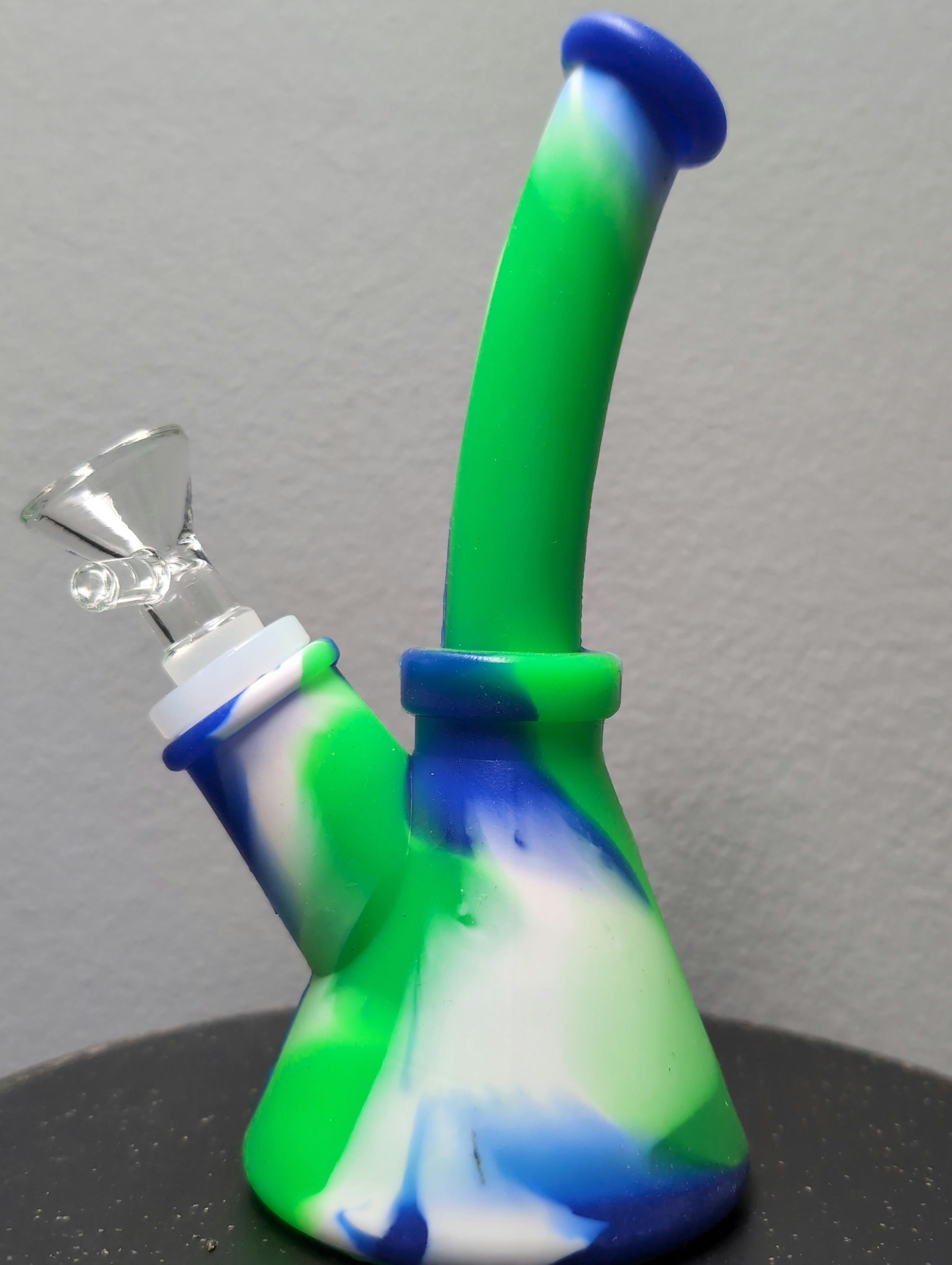 Silicone Pipe 10" Glow ($25 OTD)