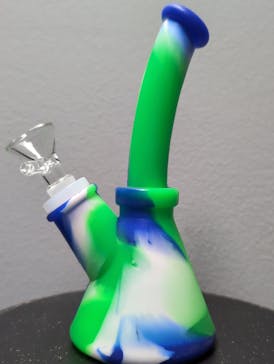 Silicone Pipe 10" Glow ($25 OTD)
