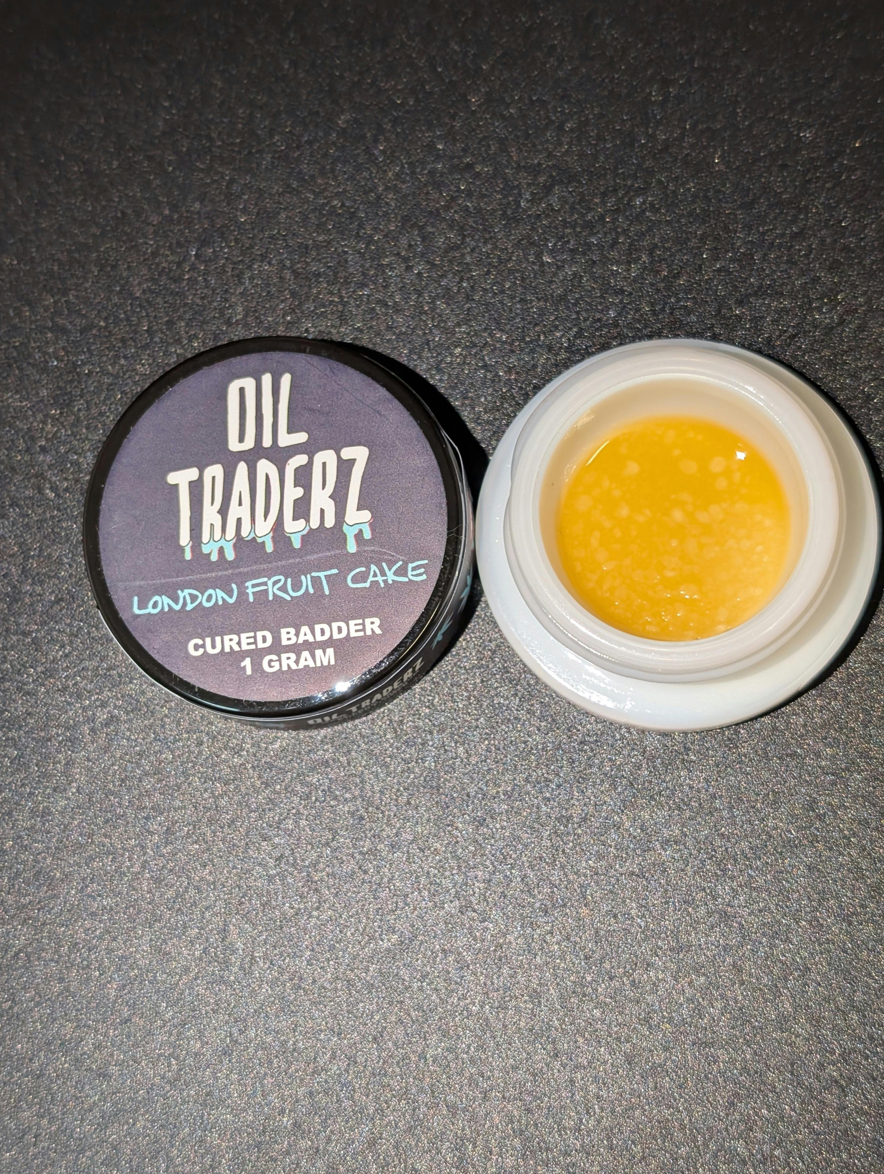 Oil Traderz 1g Cured Badder London Fruit Cake (Tax Incl.)