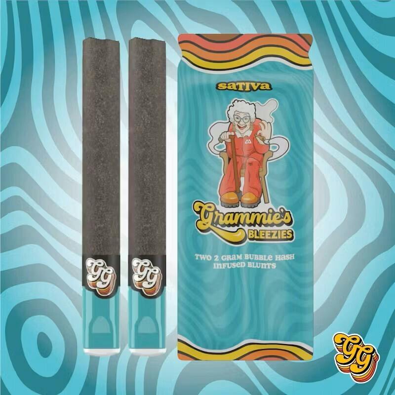 Super Silver Haze - 2-Pack Bubble Hash Infused 2g Blunts (4g)
