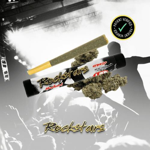 ROCK STAR 1g. Pre-Roll DeadHead Dream ($3 or 10 for $20)