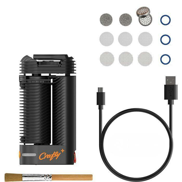 CRAFTY+ Dry Herb Vaporizer | Color: Black