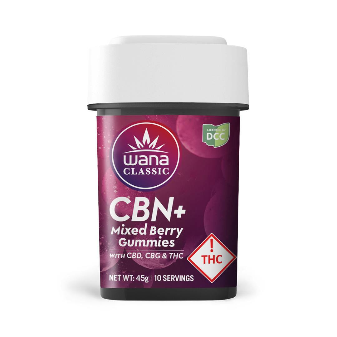 CBN+ Mixed Berry Classic Gummies 10pk - 1329309