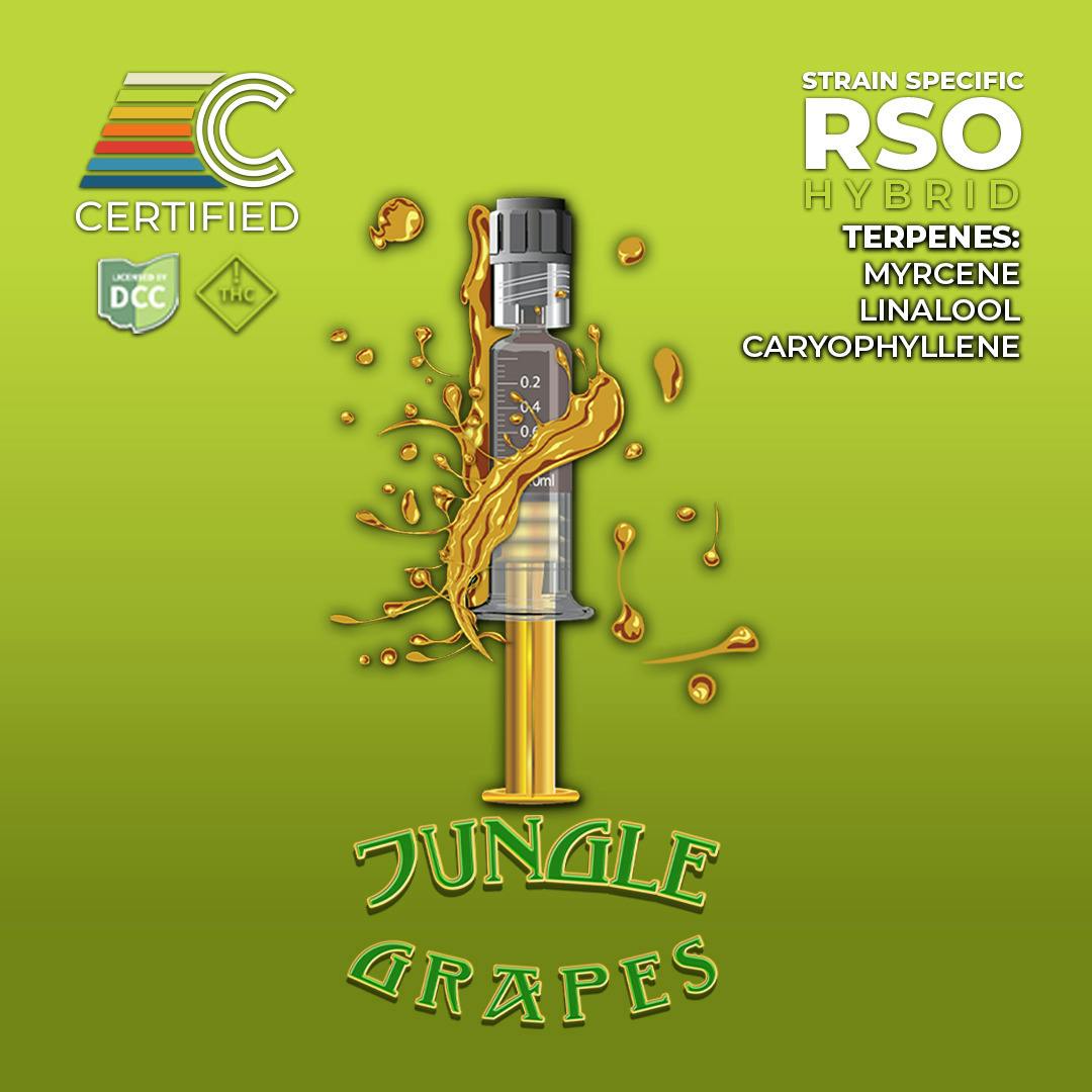 Jungle Grapes RSO Syringe - 1344021