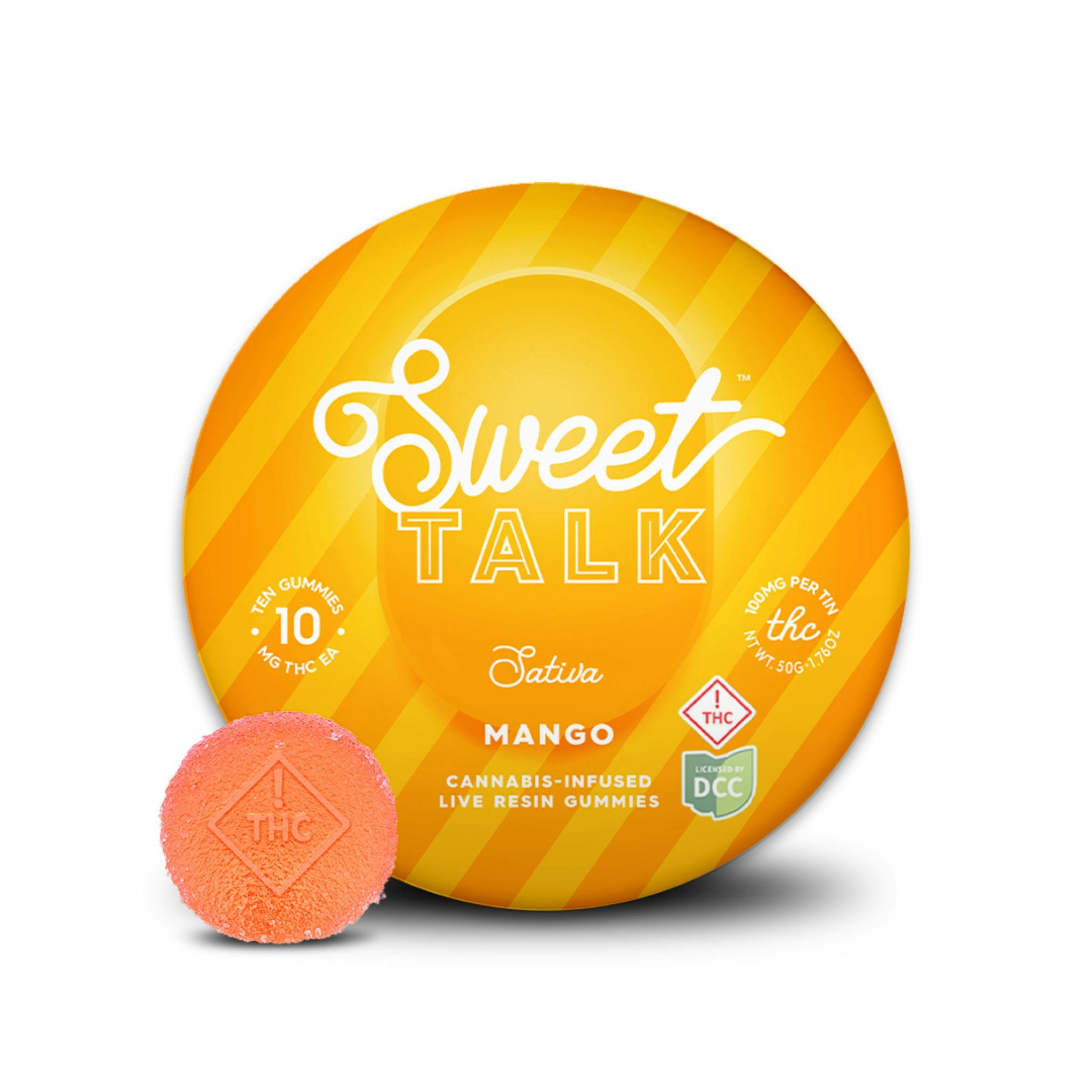 Mango Live Resin Gummies 10pk - 1202060