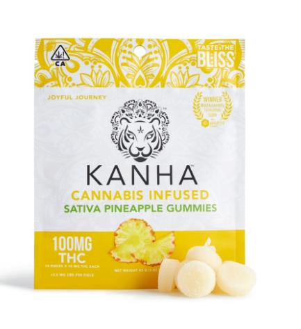 Classic | Pineapple Gummies | 100mg | 10ct | 10mg/ea