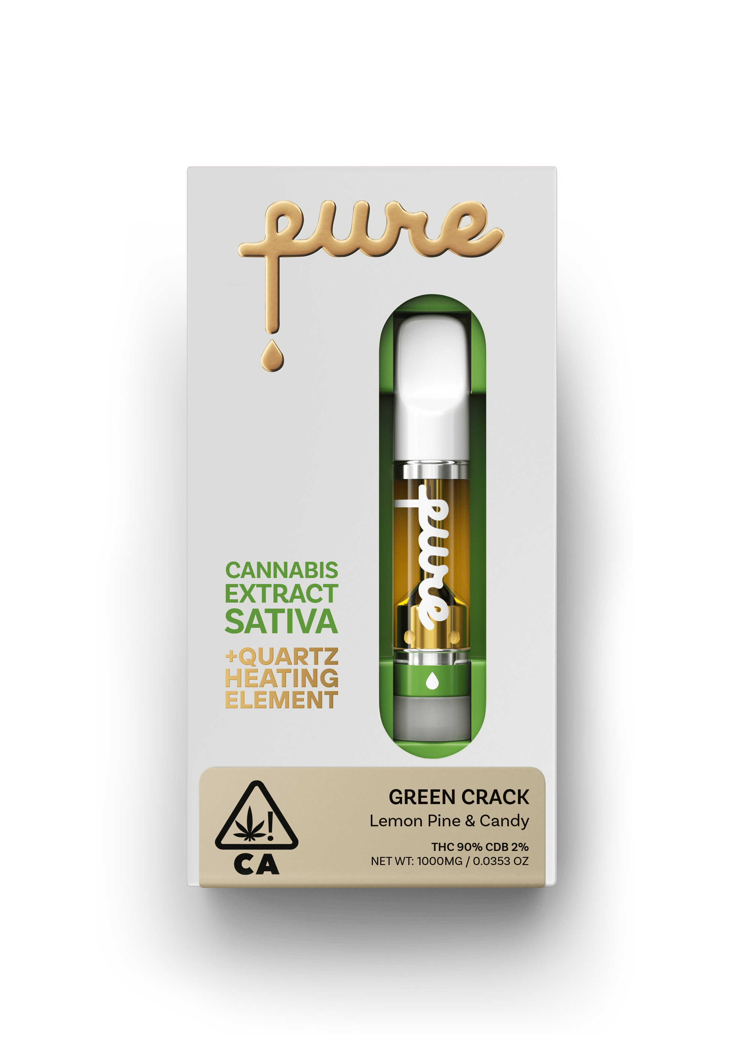 GREEN CRACK 1G CART