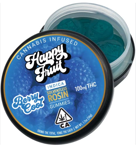 BERRY COOL ROSIN GUMMIES 100MG
