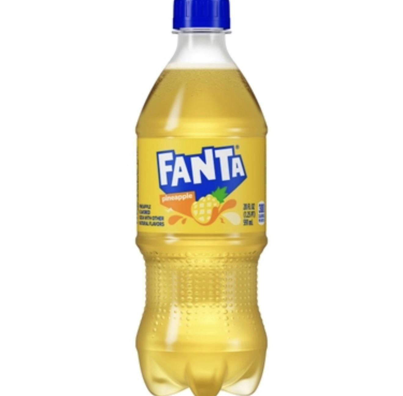 Fanta Pineapple, 20 oz bottles