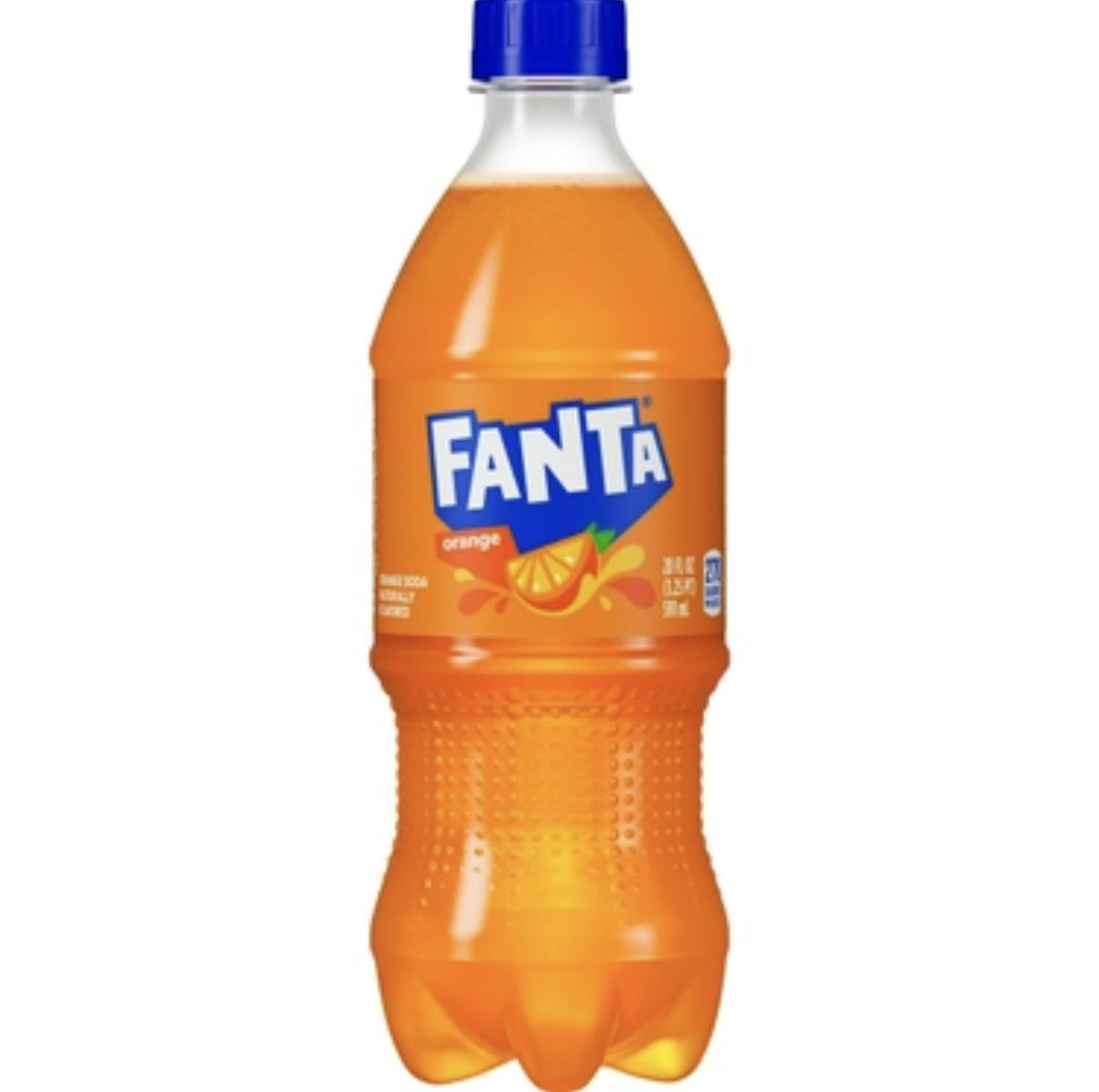 Fanta Orange, 20 oz bottles