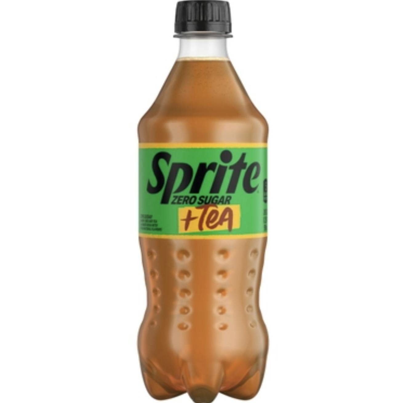 Sprite Zero Sugar + Tea, 20 oz bottles