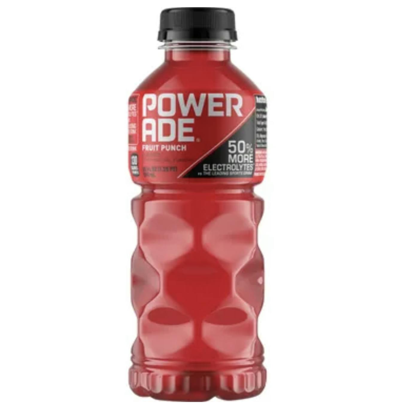 Powerade Fruit Punch, 20 oz bottles