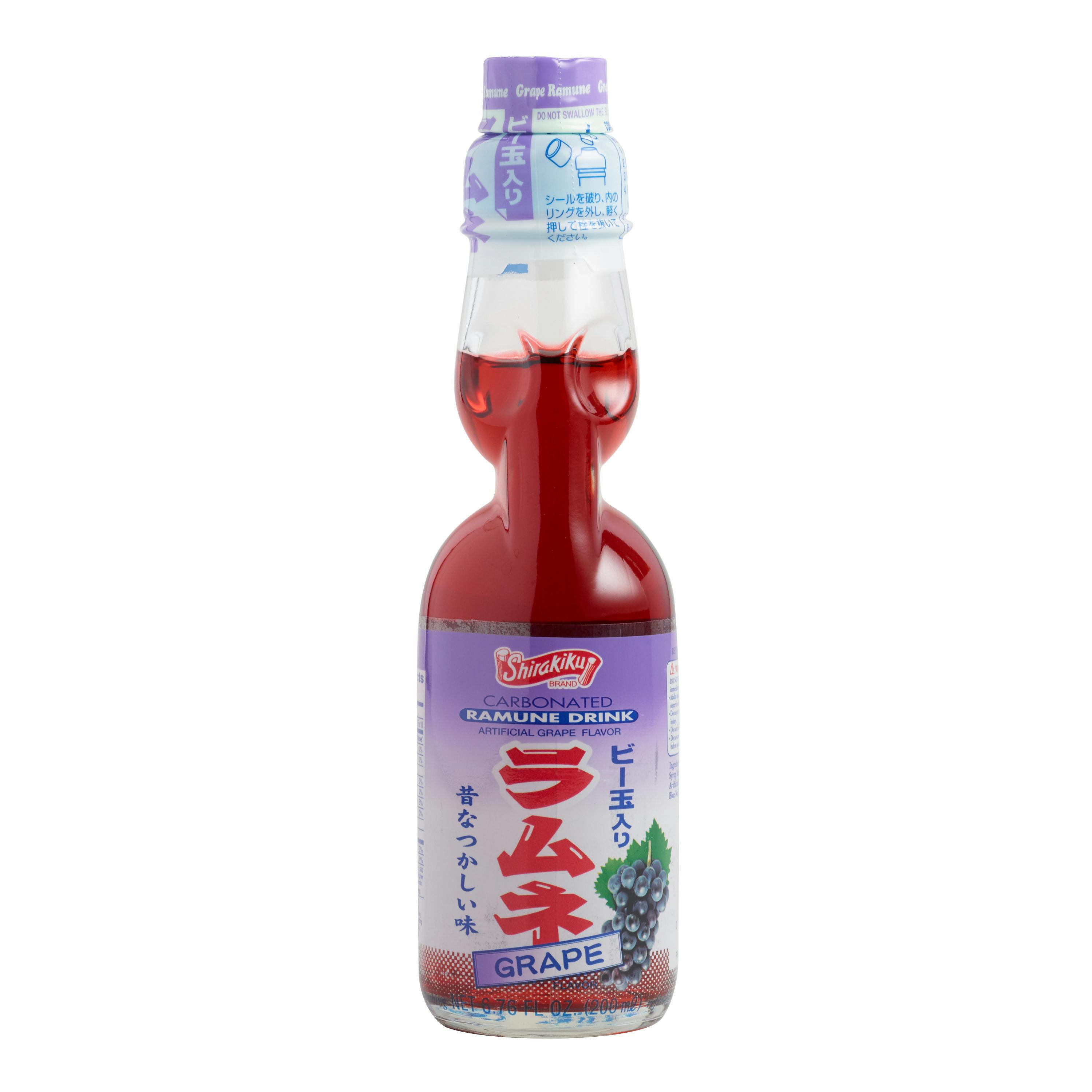 Shirakiku Ramune Grape Drink