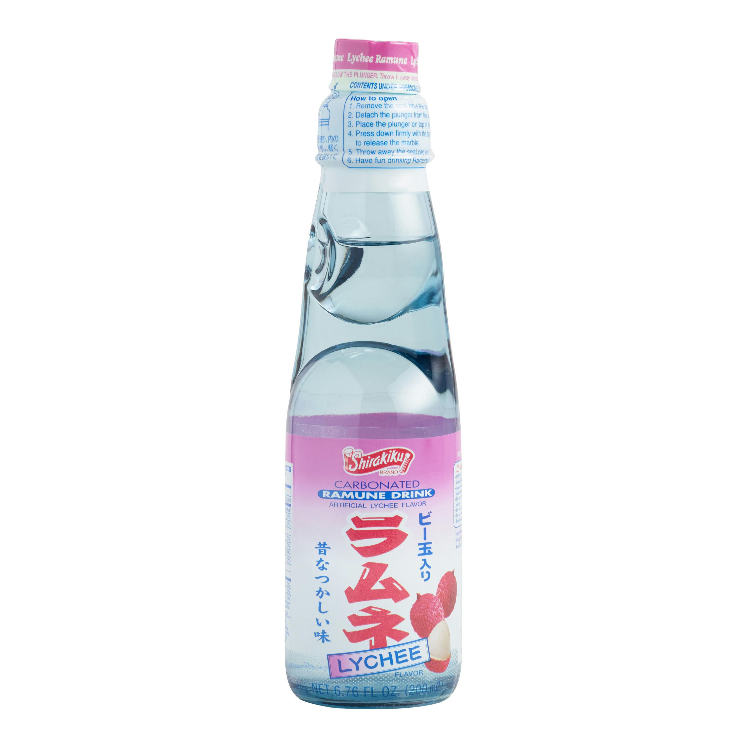 Shirakiku Ramune Lychee Drink