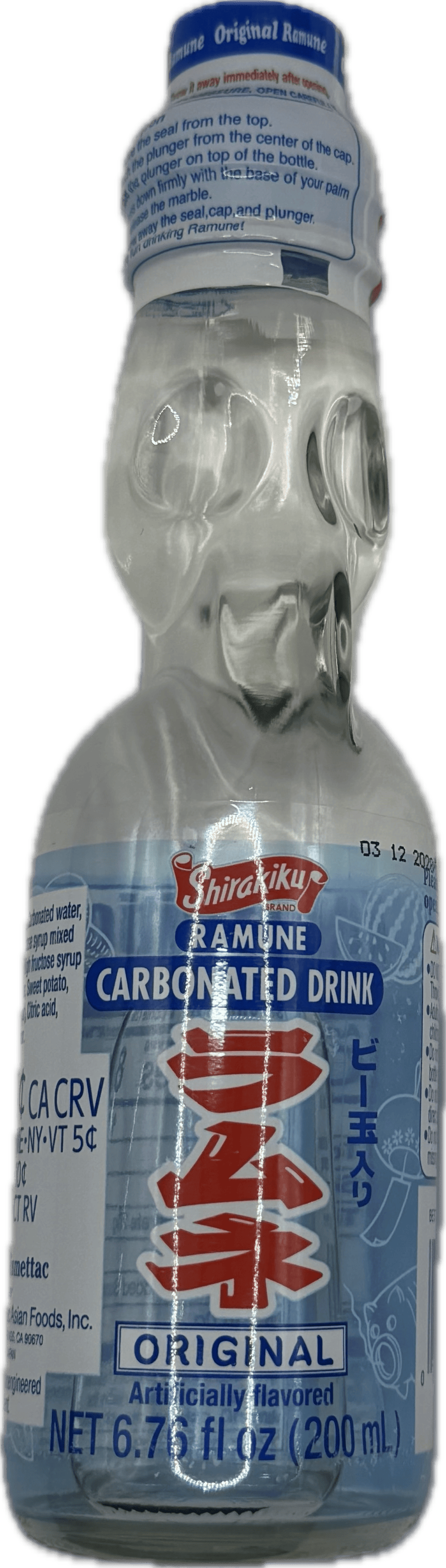 Shirakiku Ramune Carbonated Drink