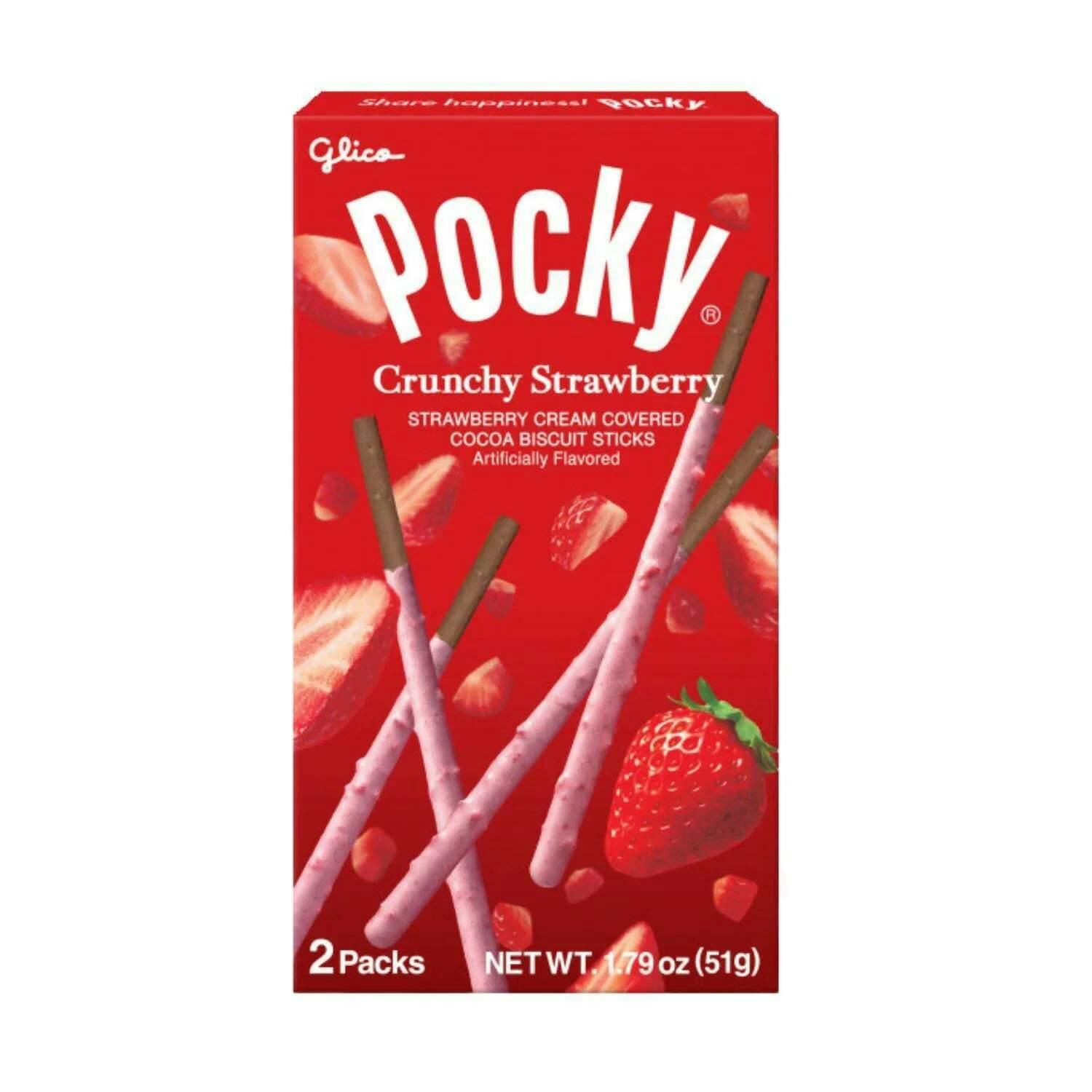Japan Pocky Crunchy Strawberry