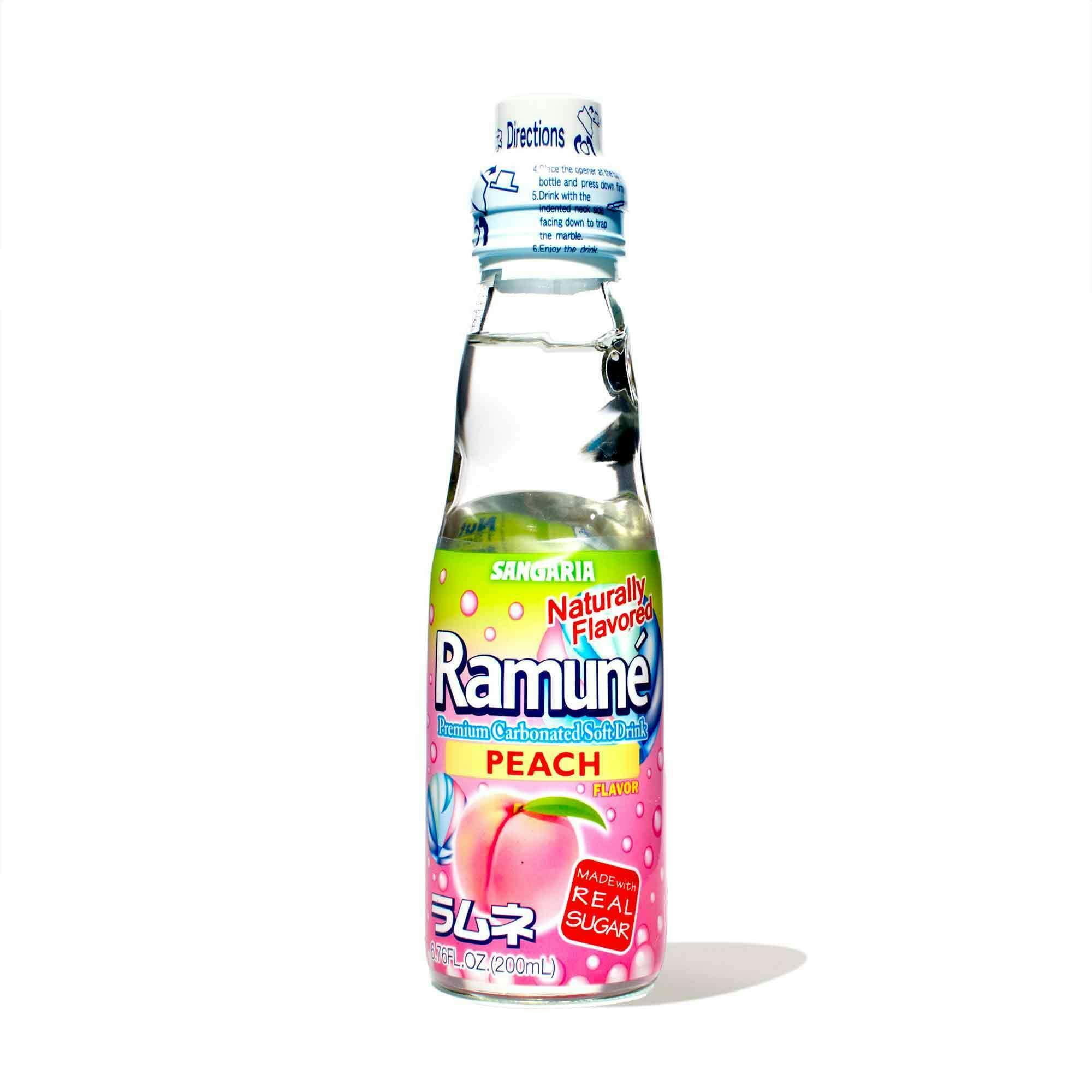 Sangaria Ramune Peach Drink